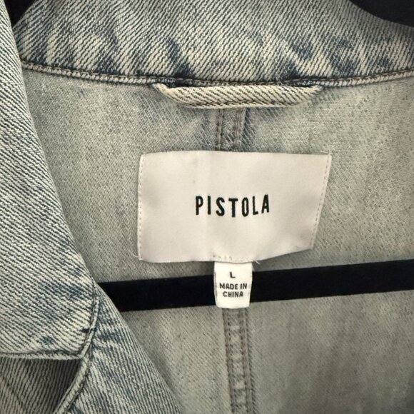 Pistola Grover Short-Sleeve Straight-Leg Jumpsuit - Picture 3 of 8